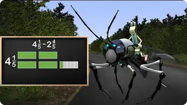 Subtracting Mixed Numbers book