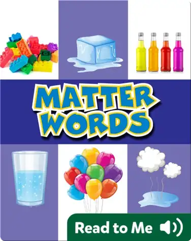 Matter Words book