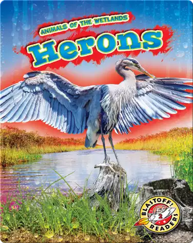 Animals of the Wetlands: Herons book