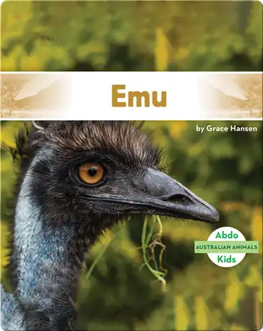 Australian Animals: Emu book