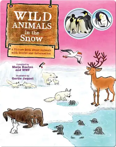 Wild Animals in the Snow book