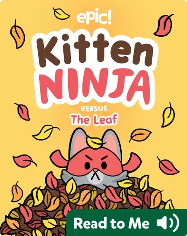 Kitten Ninja Versus the Leaf book