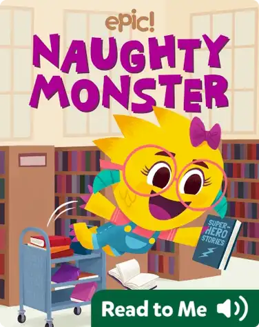 Naughty Monster book
