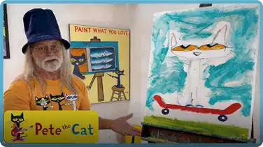 James Dean: How to Paint Pete the Cat book