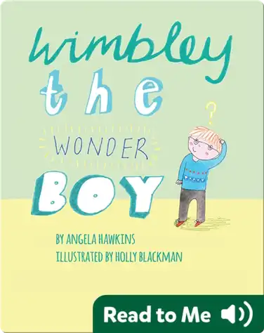 Wimbley the Wonder Boy book