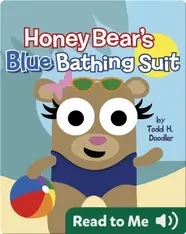 Honey Bear's Blue Bathing Suit